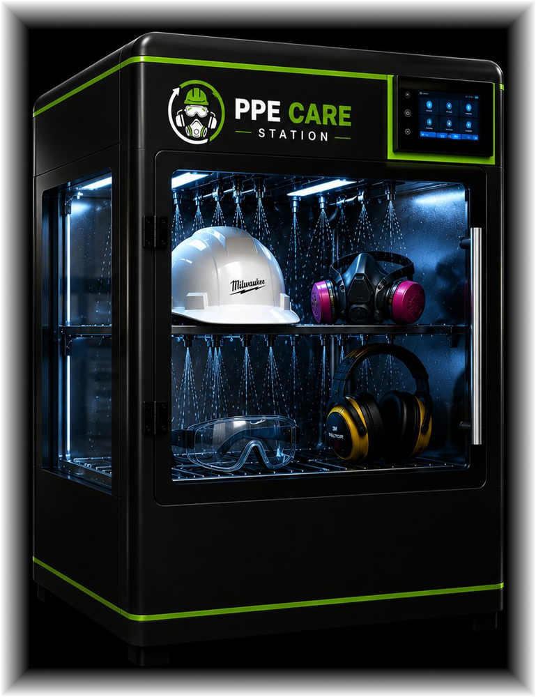 PPE CARE Station render