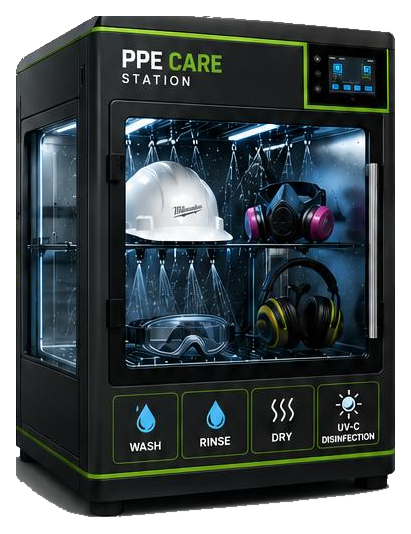 PPE CARE Station render